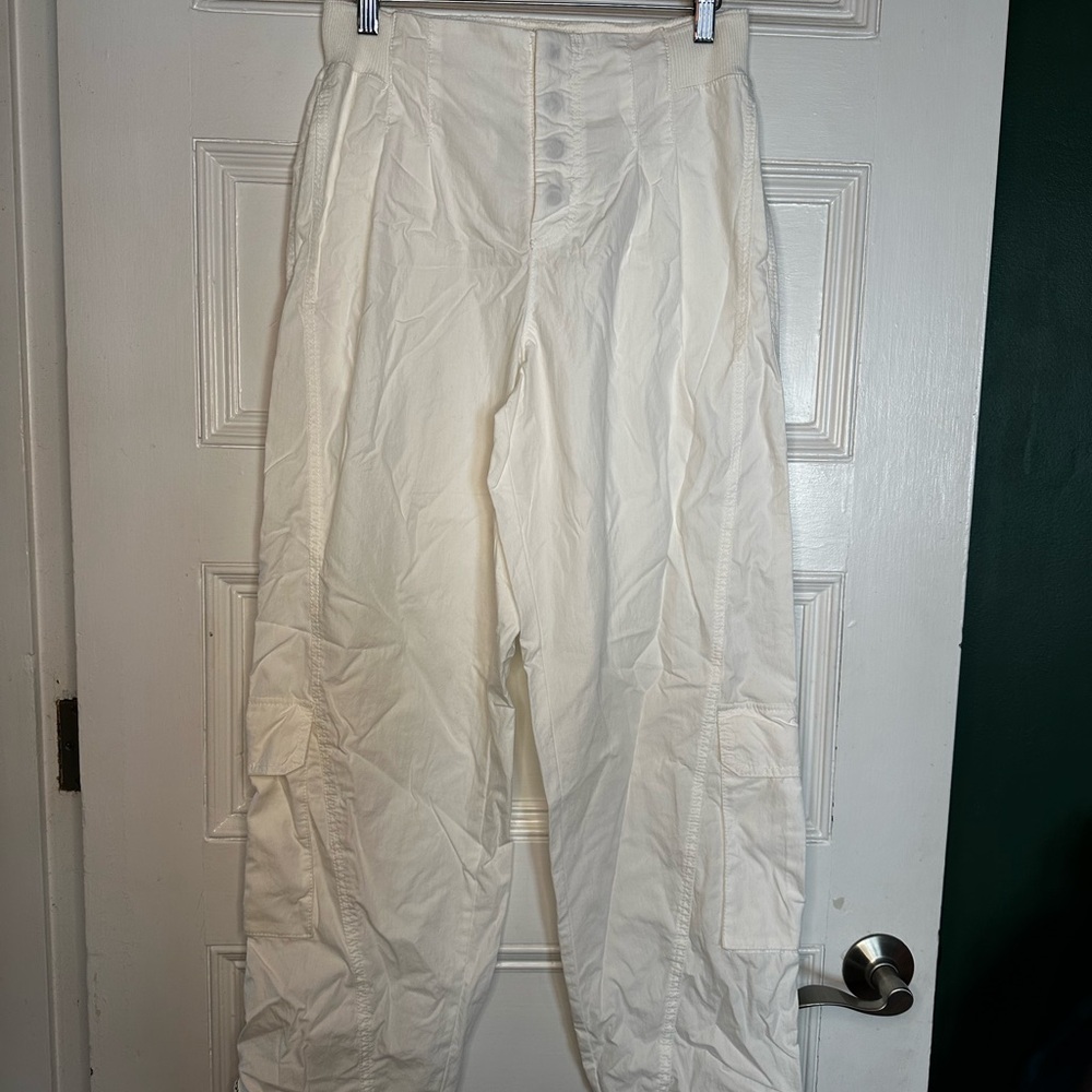 FP Movement White Cargo Pants
